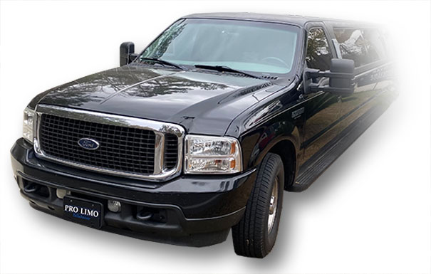 Black Excursion SUV Limo